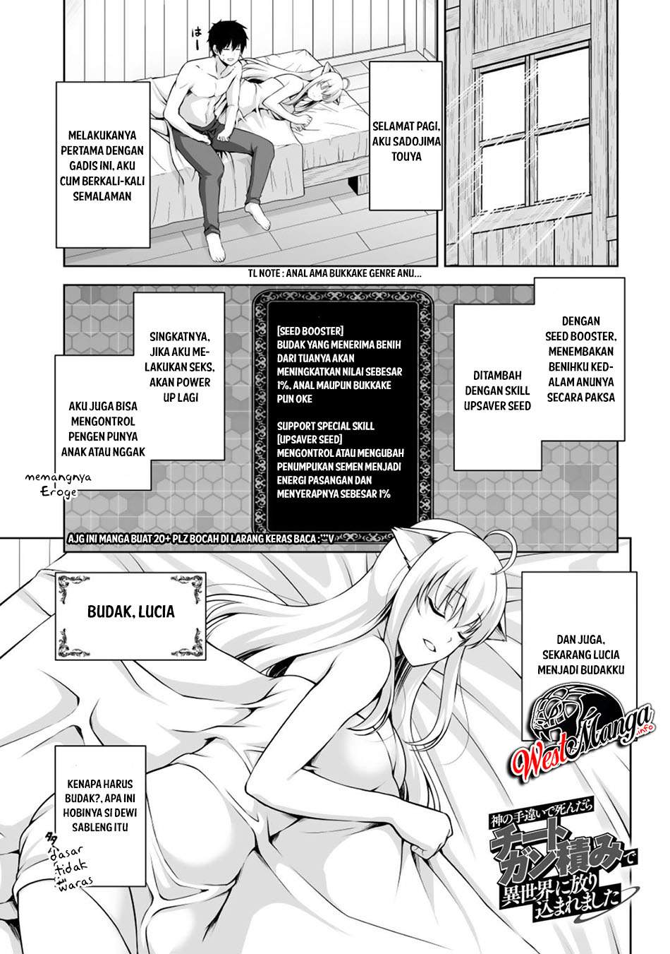 Kami No Techigai De Shindara Zumi De Isekai Ni Hourikomare Mashita Chapter 03 Bahasa Indonesia